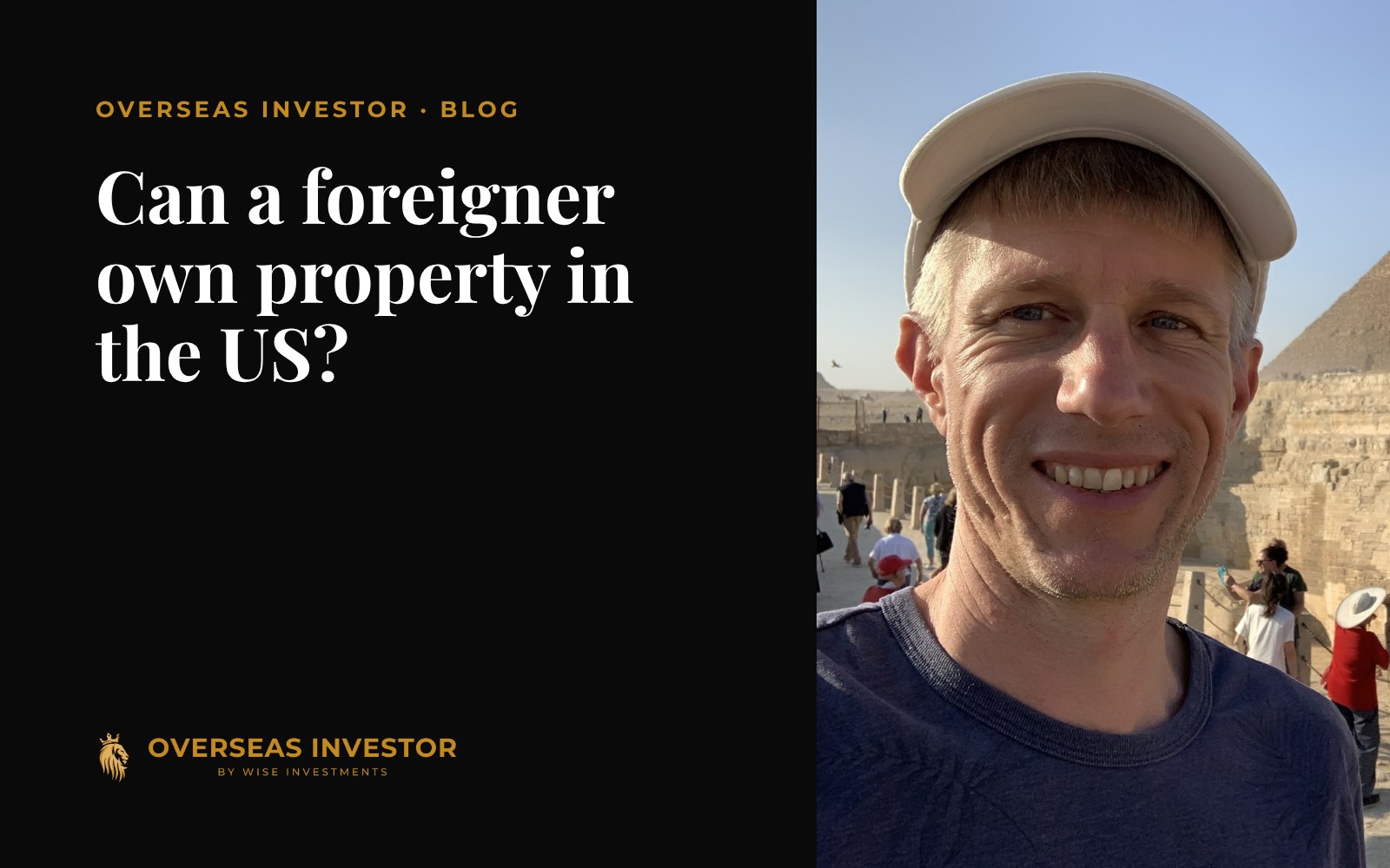 Can a foreigner own property in the US? The legal setup, step by step