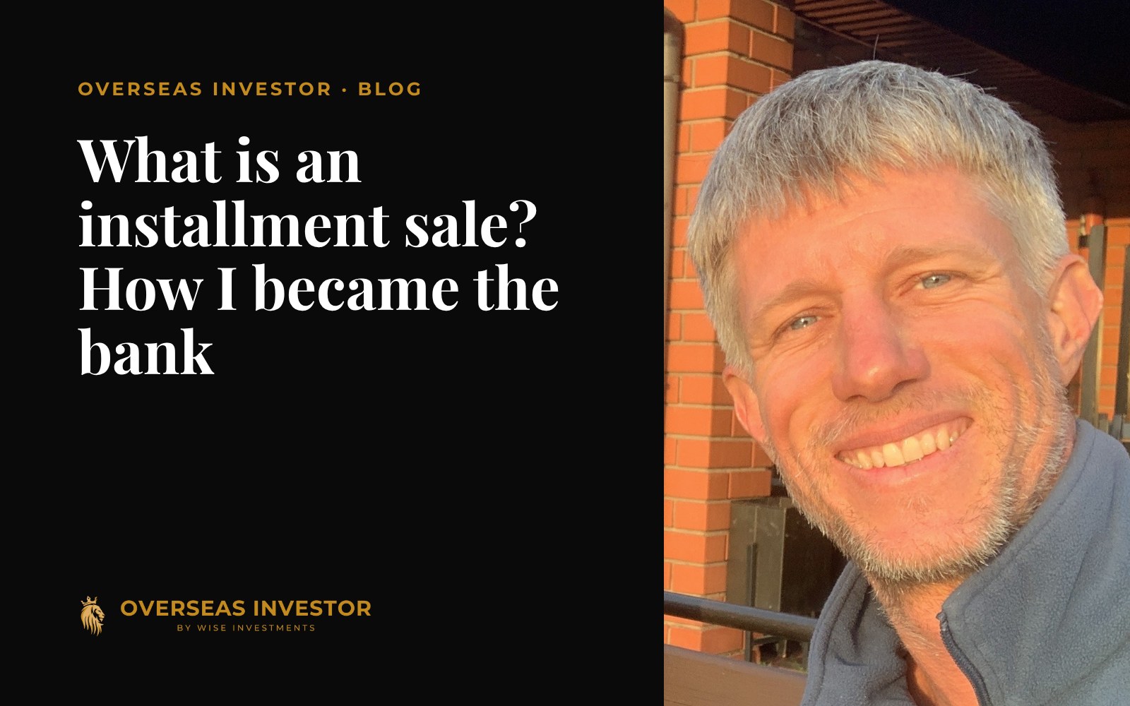 What is an installment sale? How I became the bank for Midwest families